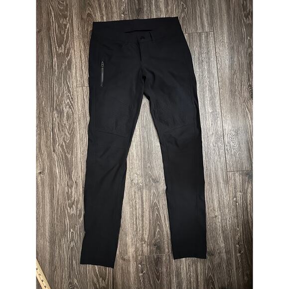 Lululemon Pants - Lululemon Black Athleisure Moto Pants